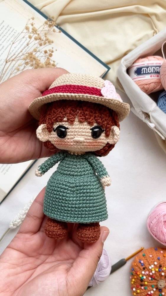 Charming Sophie Hatter Crochet Doll