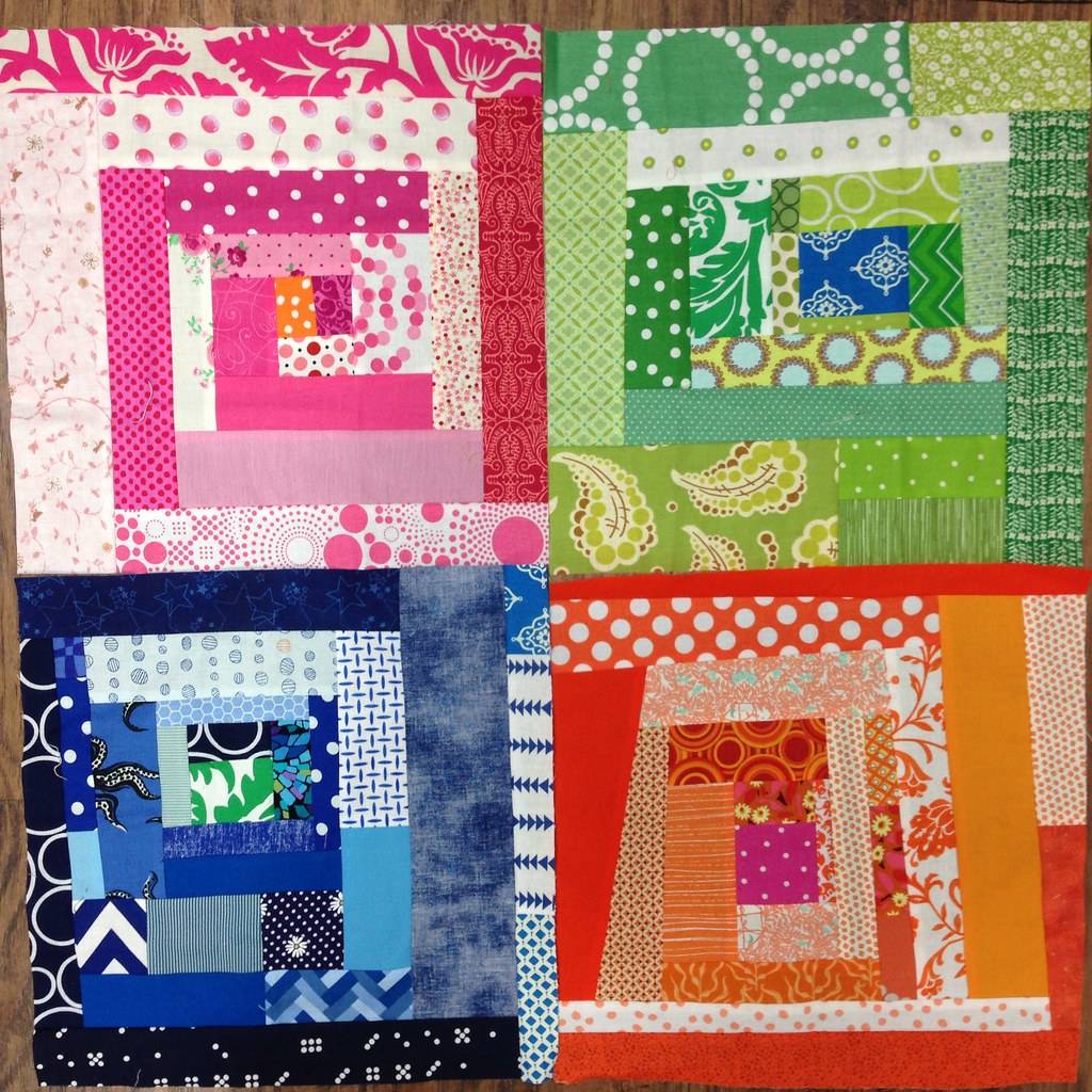 29 Wonky Log Cabin Quilt Patterns Image