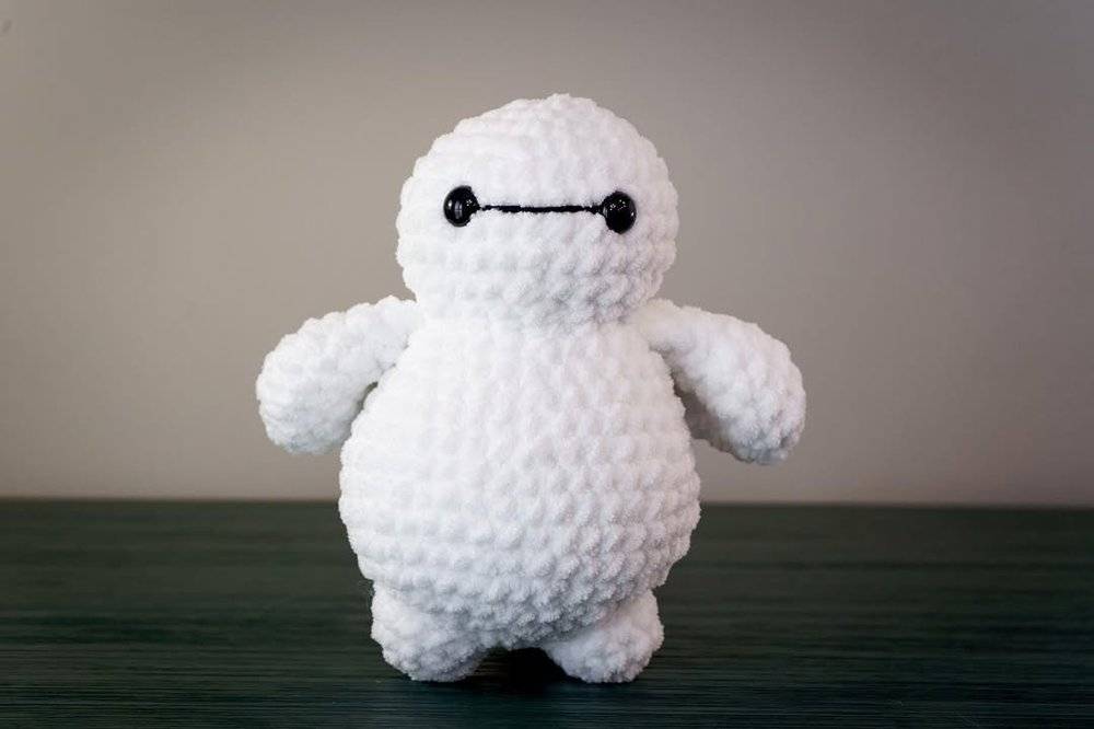 Chubby Crochet Baymax Amigurumi Buddy