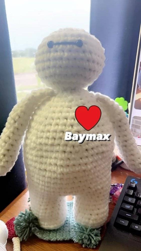 Chunky Crochet Baymax Amigurumi