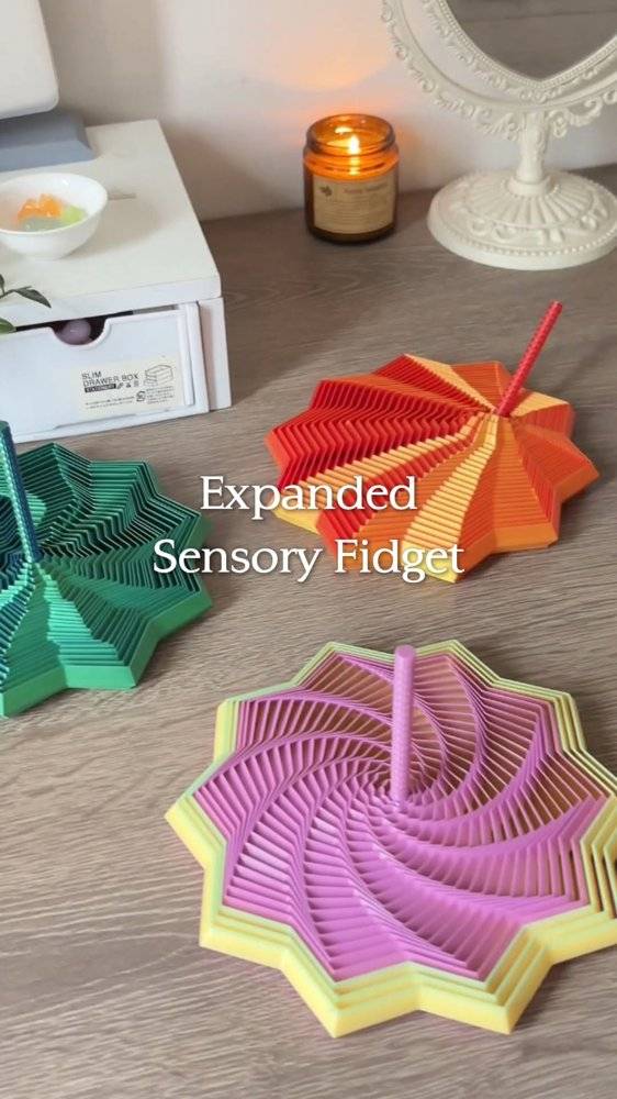 Colorful Folded Paper Sensory Fidget