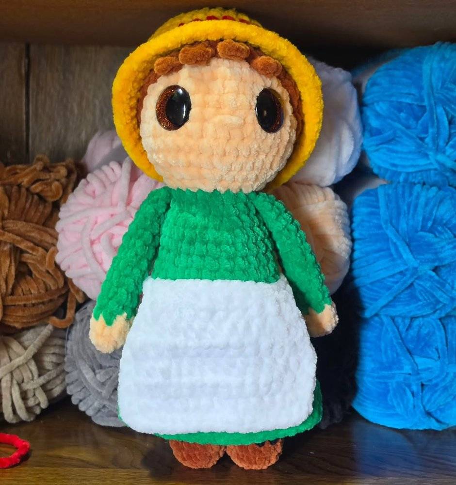 Cozy Plush Crochet Doll Project