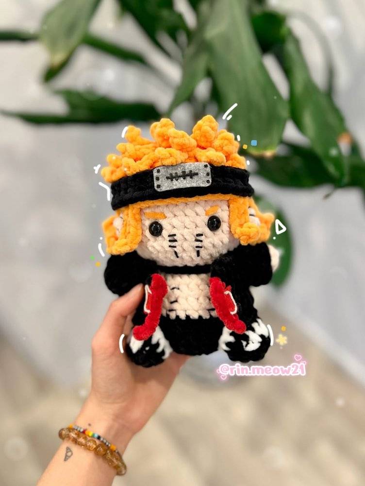 Crochet Amigurumi Naruto Plush