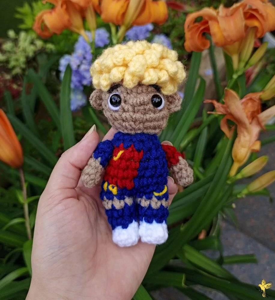 Crochet Amigurumi Superhero Doll