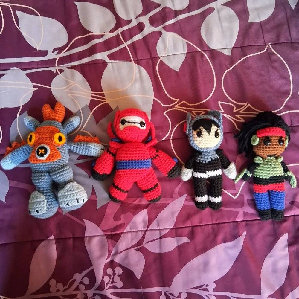 Crochet Big Hero 6 Character Amigurumi