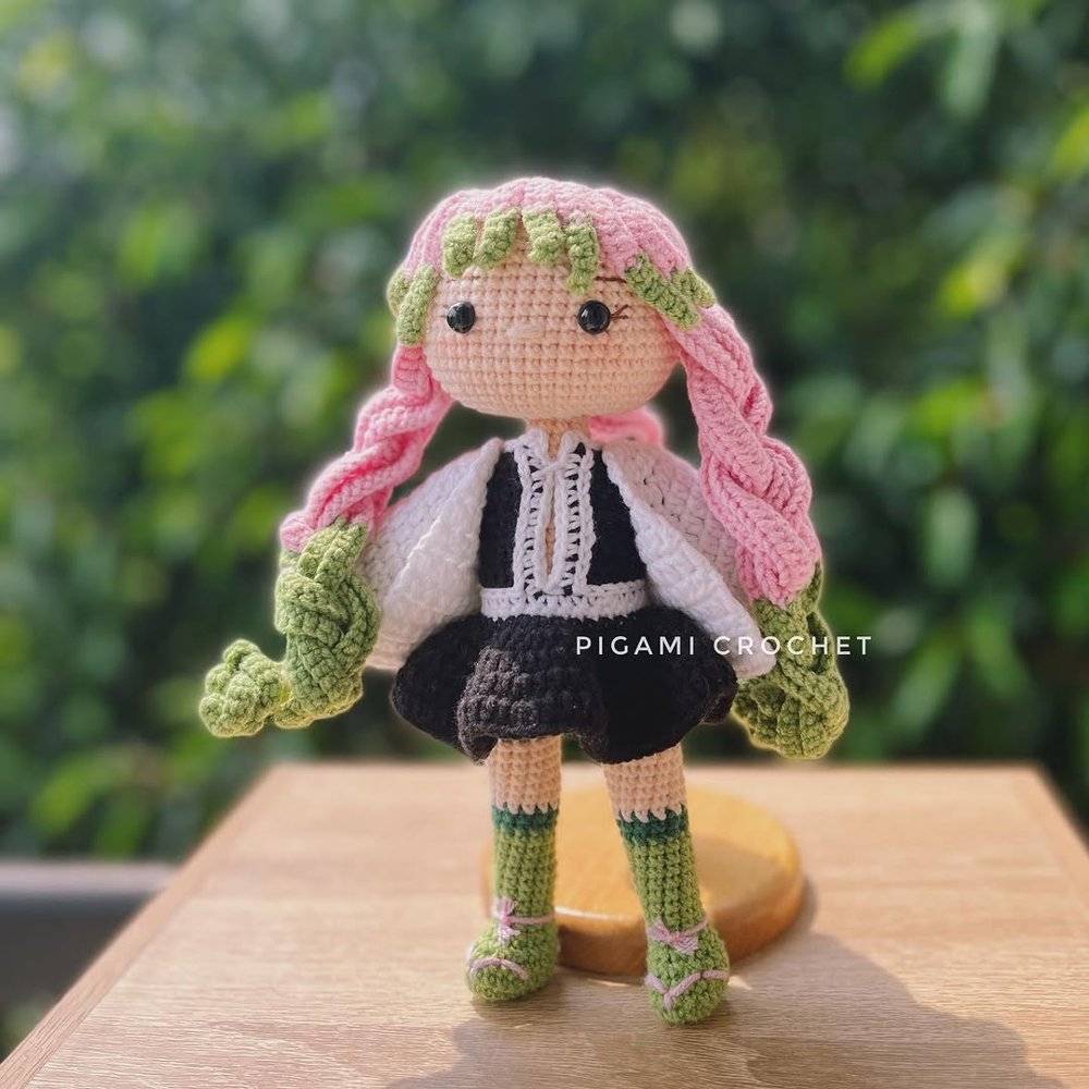 Crochet Demon Slayer Character Doll