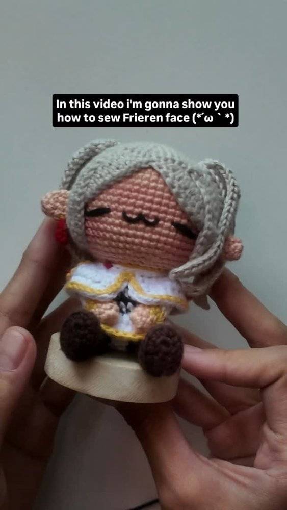 Crochet Frieren Amigurumi Doll Pattern