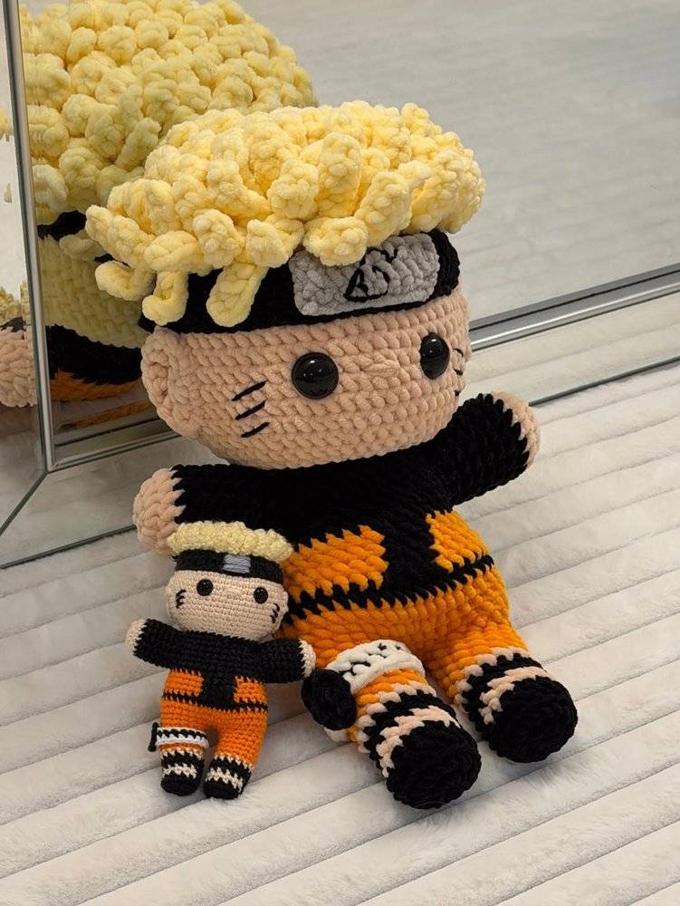 Crochet Naruto Amigurumi Duo