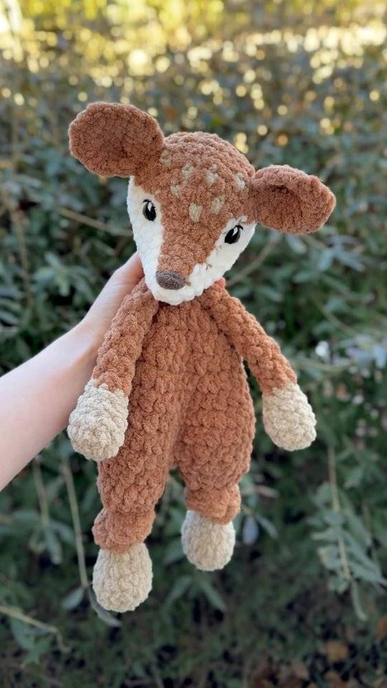 Cuddly Crochet Fawn Plushie Pattern