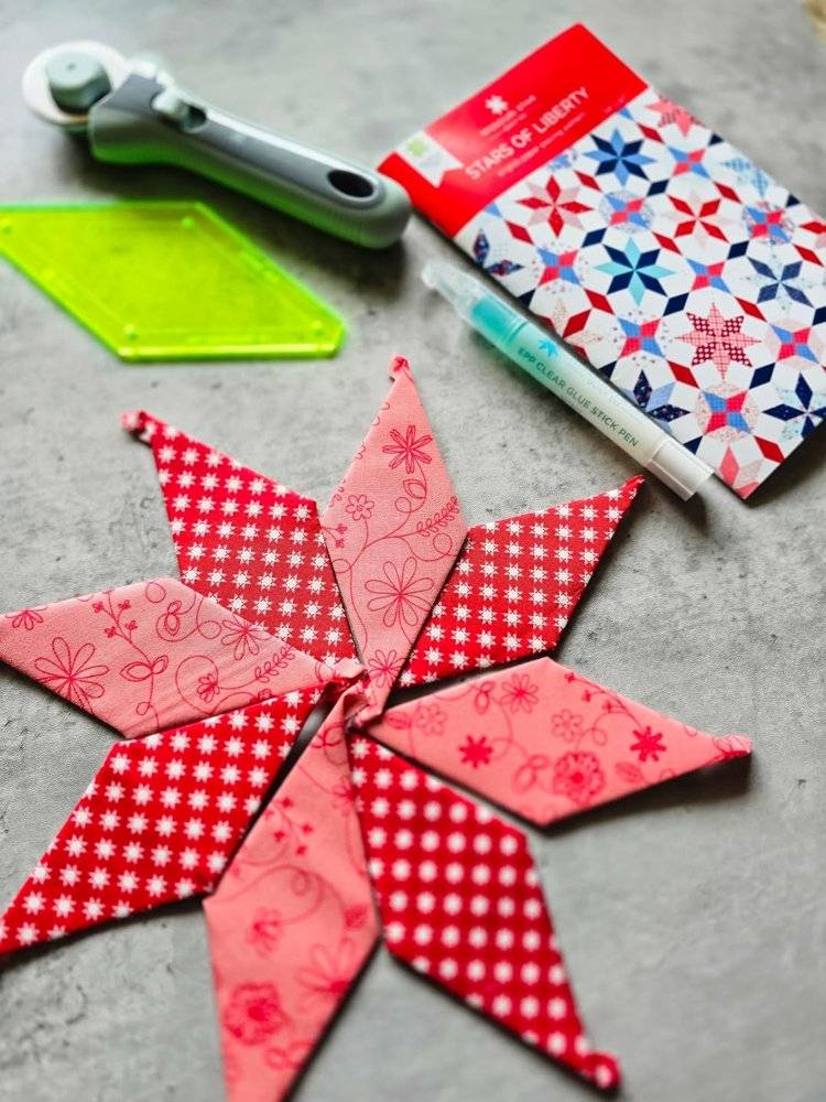 DIY English Paper Piecing Star Block