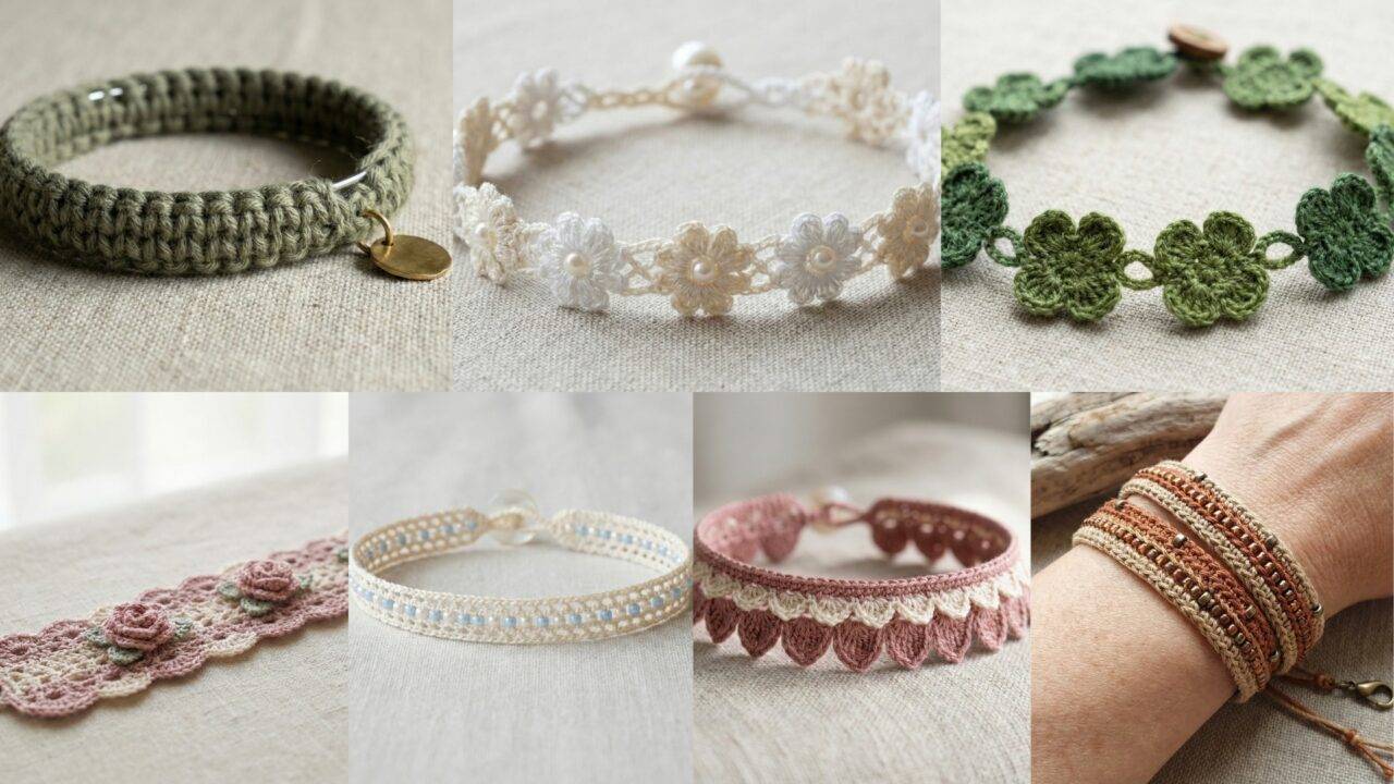 17 Seed Bead Crochet Bracelet Patterns Image