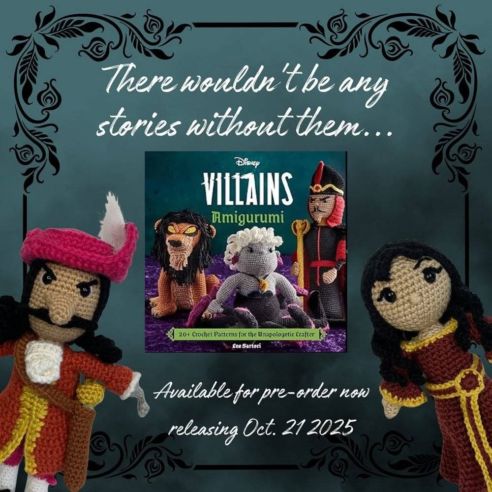 Disney Villains Amigurumi Crochet Collection