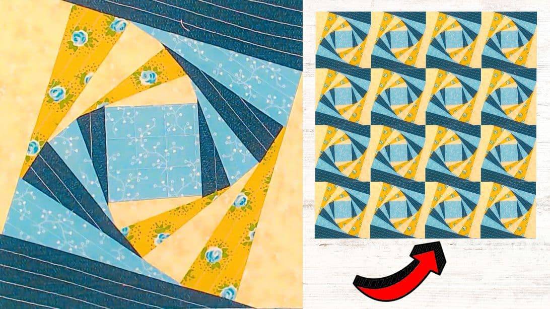 29 Wonky Log Cabin Quilt Patterns Image