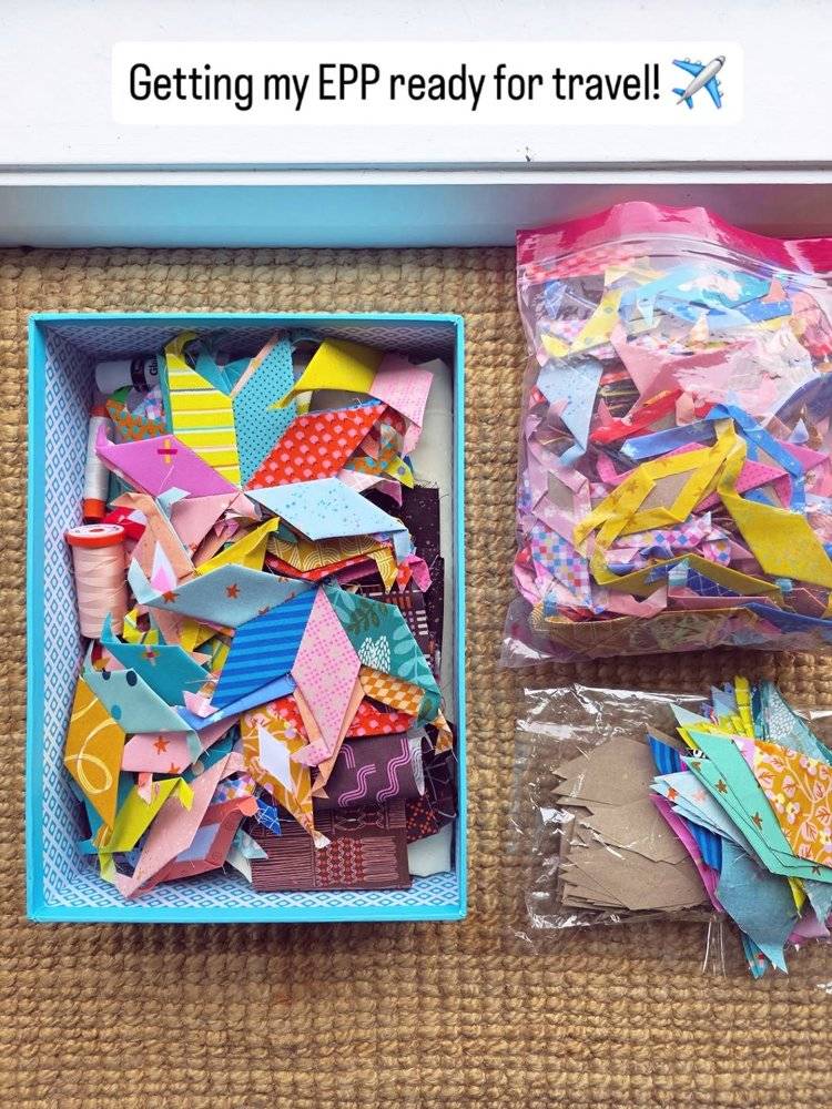 Embroidery and Paper Piecing Quilt Blocks