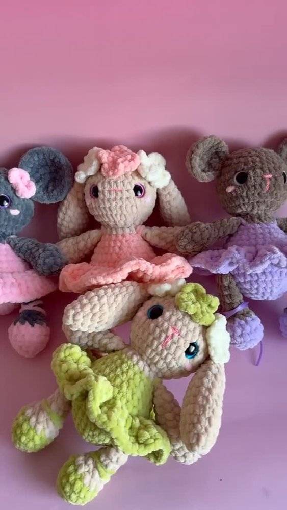 Enchanting Amigurumi Ballerina Dolls