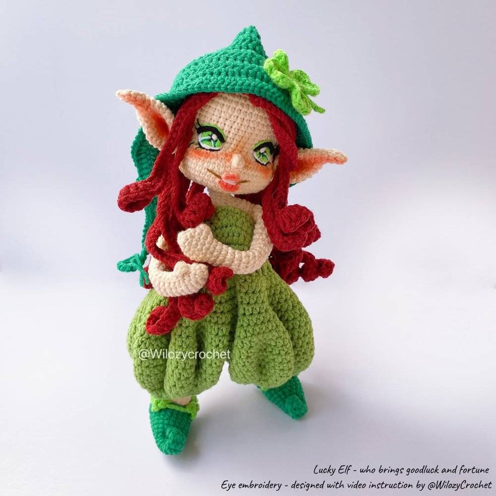 Enchanting Crochet Elf Fairy Doll Pattern