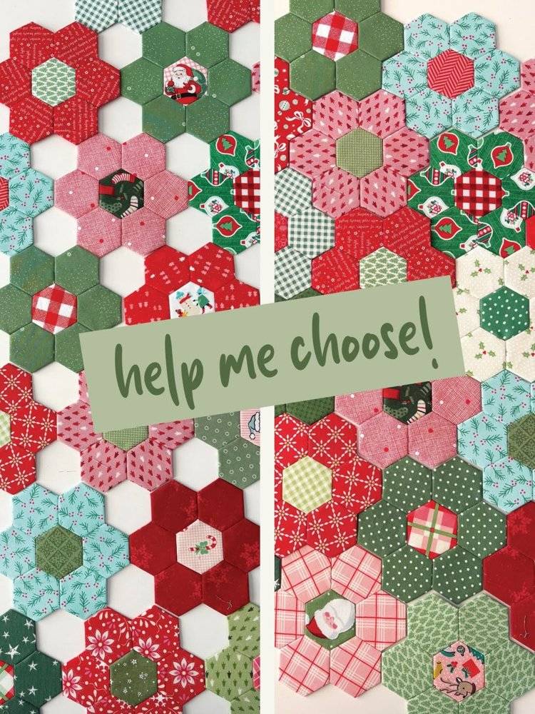 Festive Hexagon Paper Piecing Projects