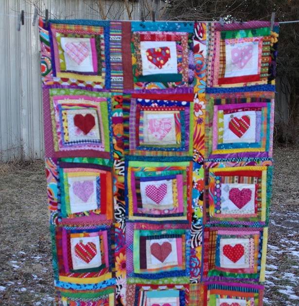 29 Wonky Log Cabin Quilt Patterns Image