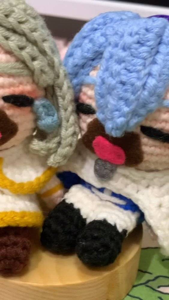 Frieren Anime Character Crochet Amigurumi