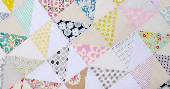 19 Scrappy Half Square Triangle Quilts Patterns Image