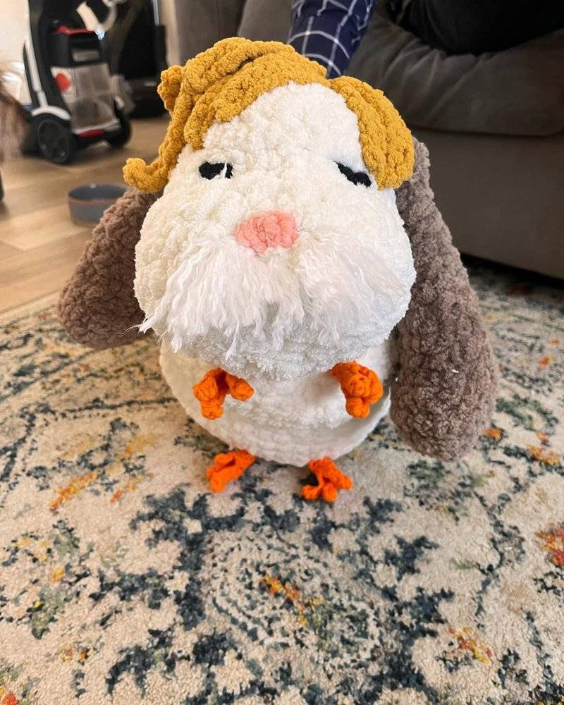 Heartwarming Heen Crochet Plushie Project