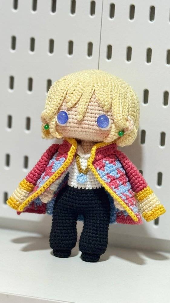 Howl's Enchanting Crochet Amigurumi Doll