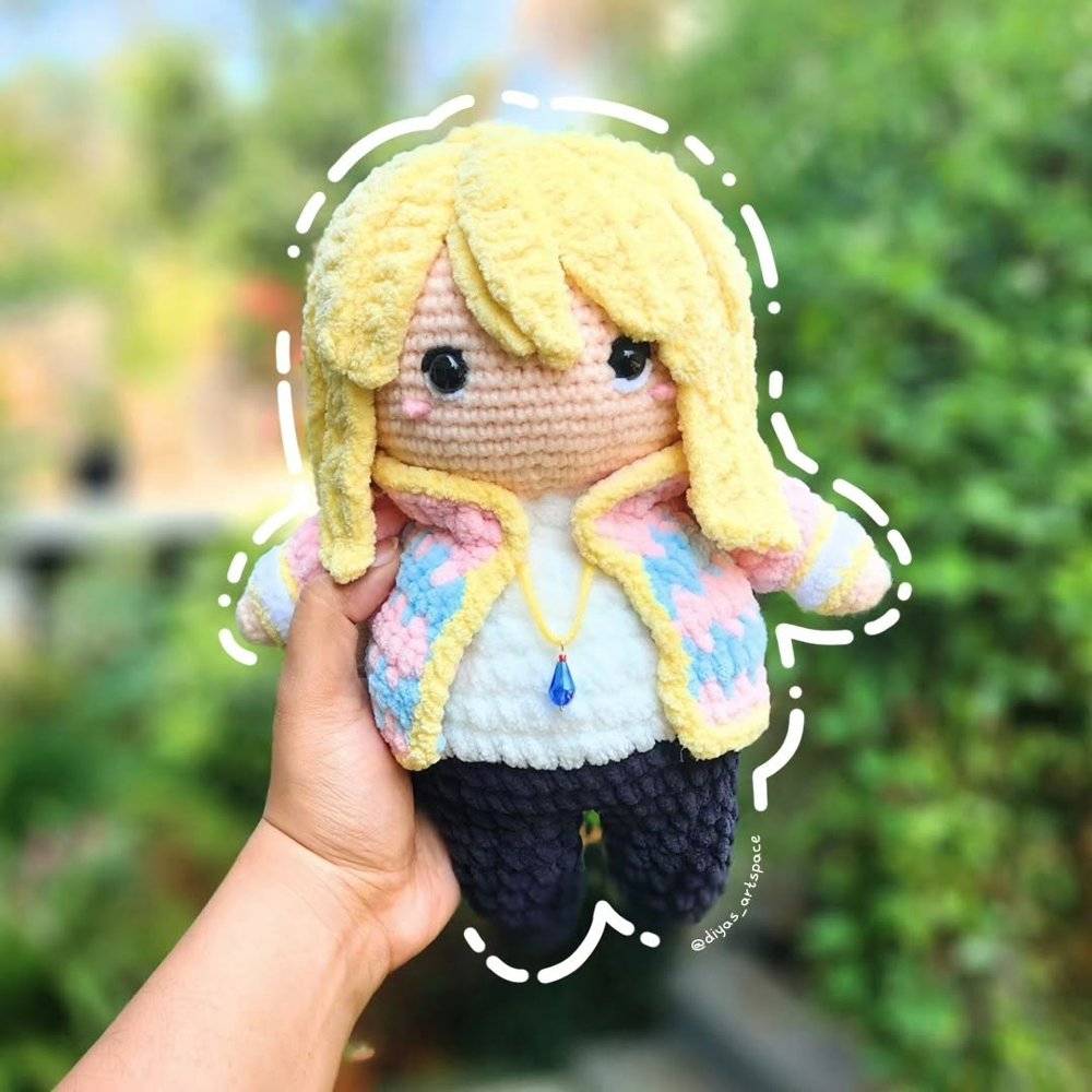 Howl's Moving Castle Inspired Crochet Doll