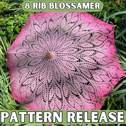 Intricate Crochet Lace Umbrella Pattern