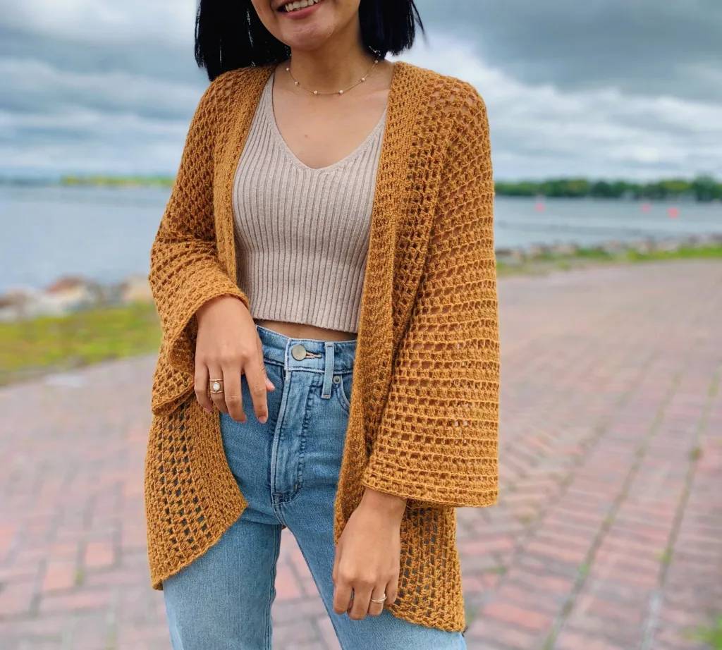 32 Crochet Summer Cardigan For Plus Size Patterns Image