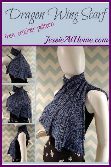 17 Crochet Dragon Shawl Patterns Image