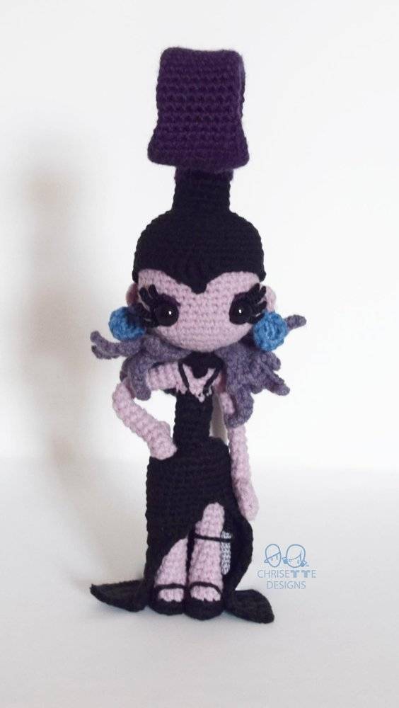 Maleficent Amigurumi Crochet Doll