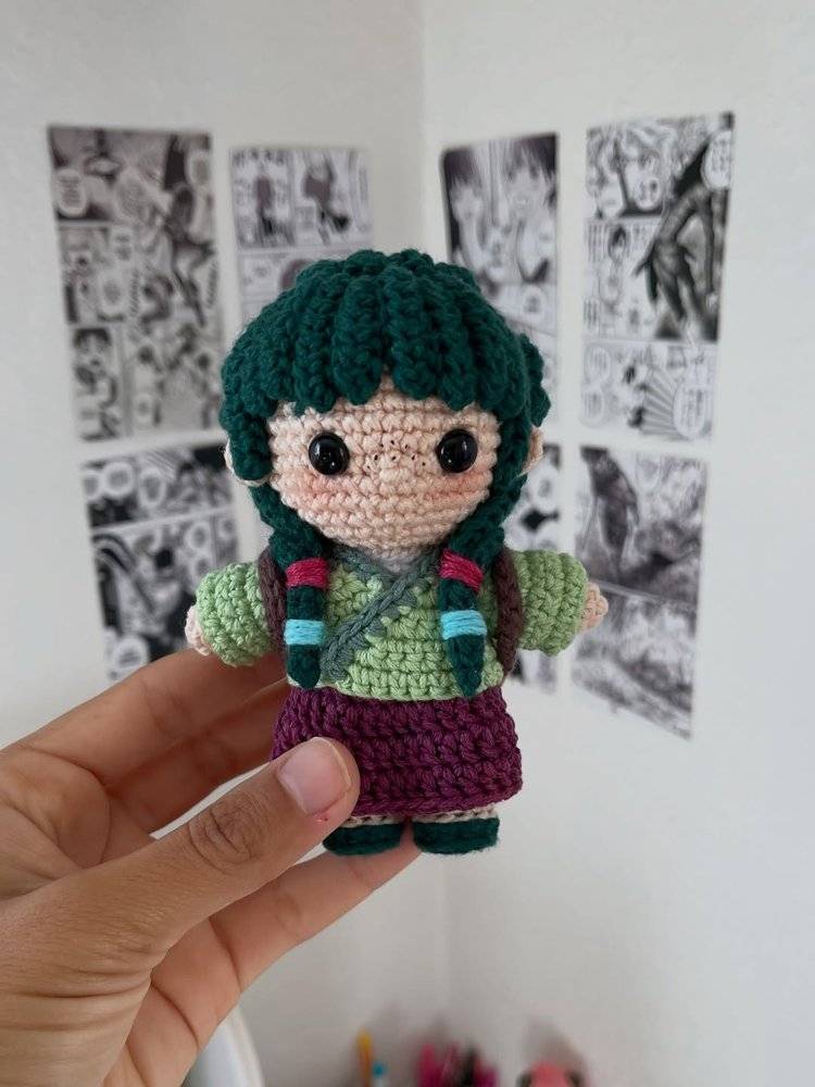 Mao Mao Anime Amigurumi Crochet Doll