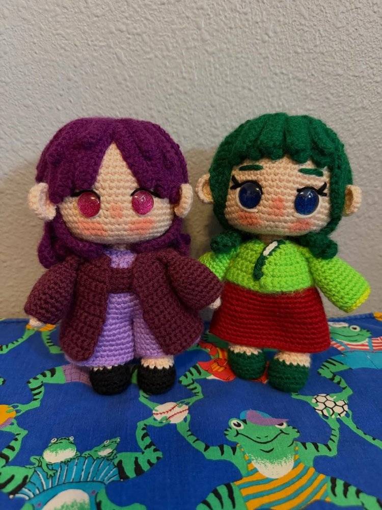 Mao Mao Anime Amigurumi Crochet Dolls