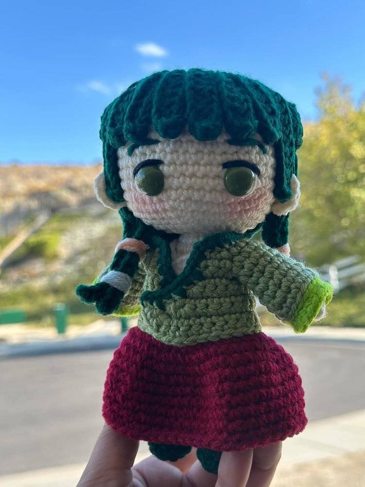 Mao Mao Anime Character Crochet Amigurumi