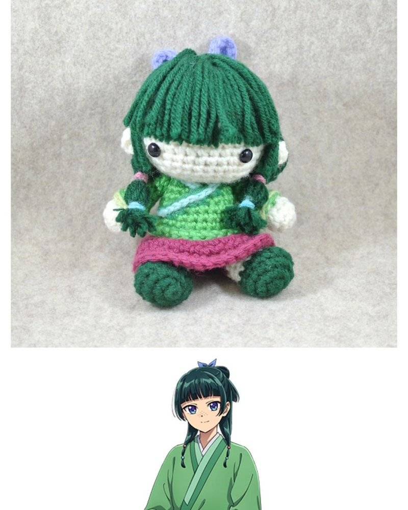 Mao Mao Character Amigurumi Crochet Doll