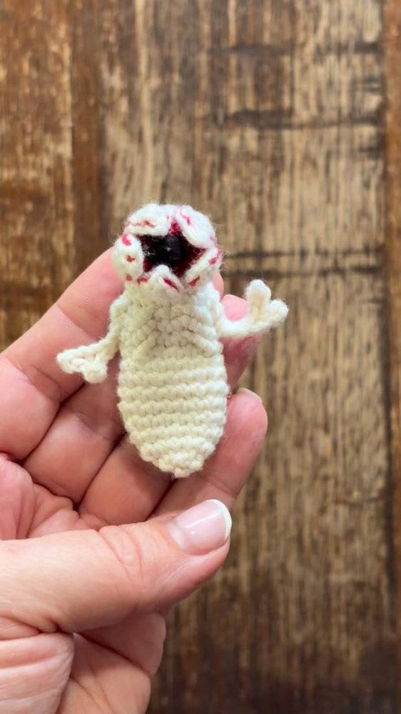 Miniature Demogorgon Crochet Amigurumi