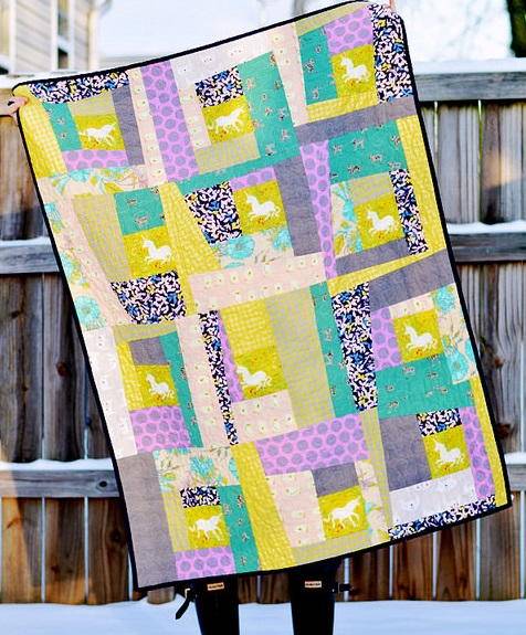 29 Wonky Log Cabin Quilt Patterns Image