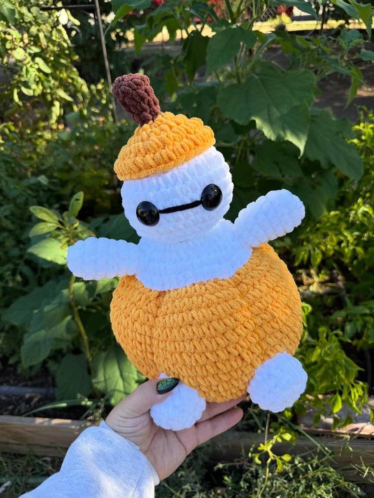 Plush Baymax Crochet Amigurumi