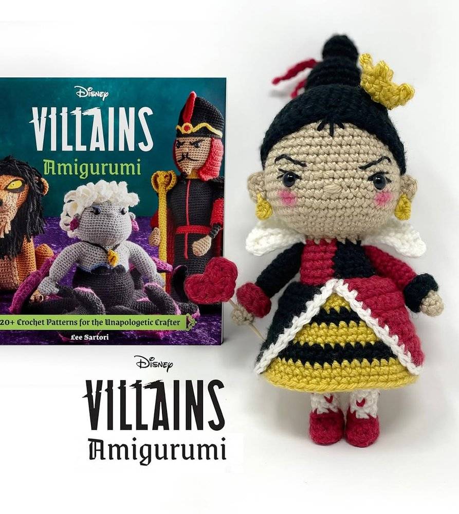 Queen of Hearts Amigurumi Doll
