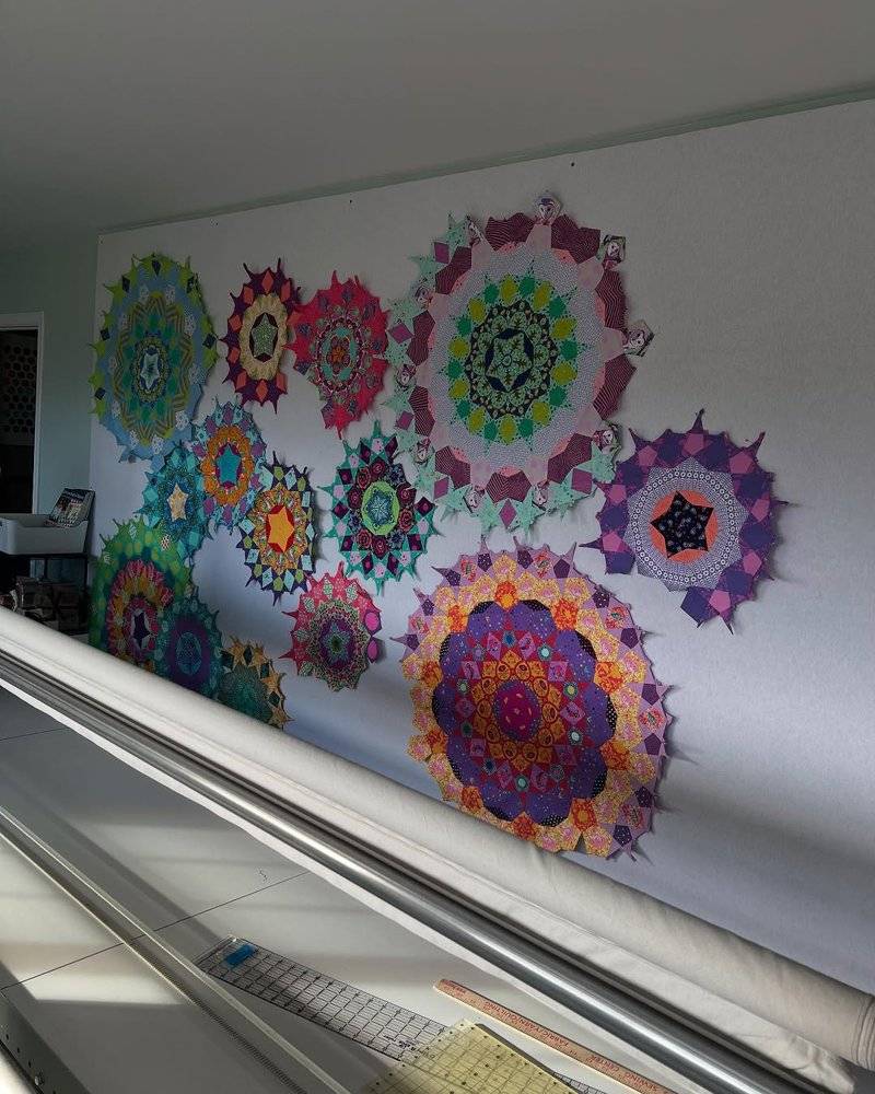 Radiant Mandala Block Quilt Project