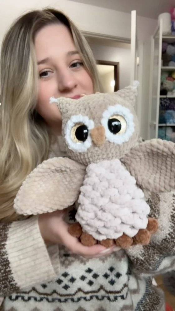 Soft & Cuddly Amigurumi Owl Crochet Project