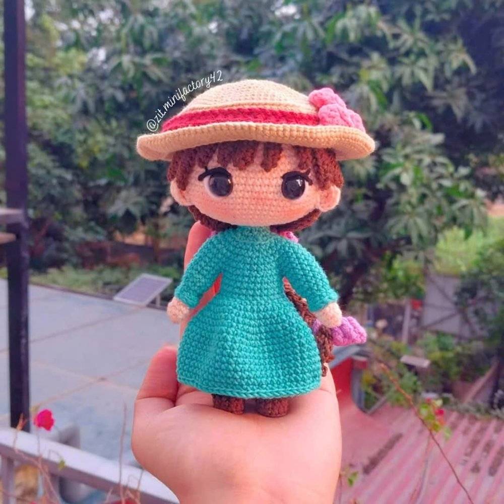 Sophie's Crochet Amigurumi Doll Project