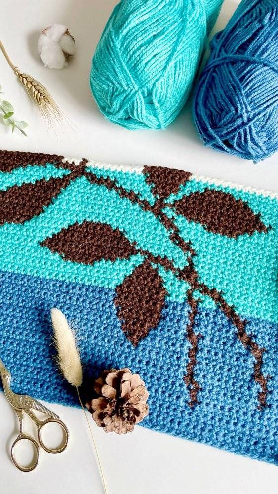 Stunning Stained Glass Crochet Panel