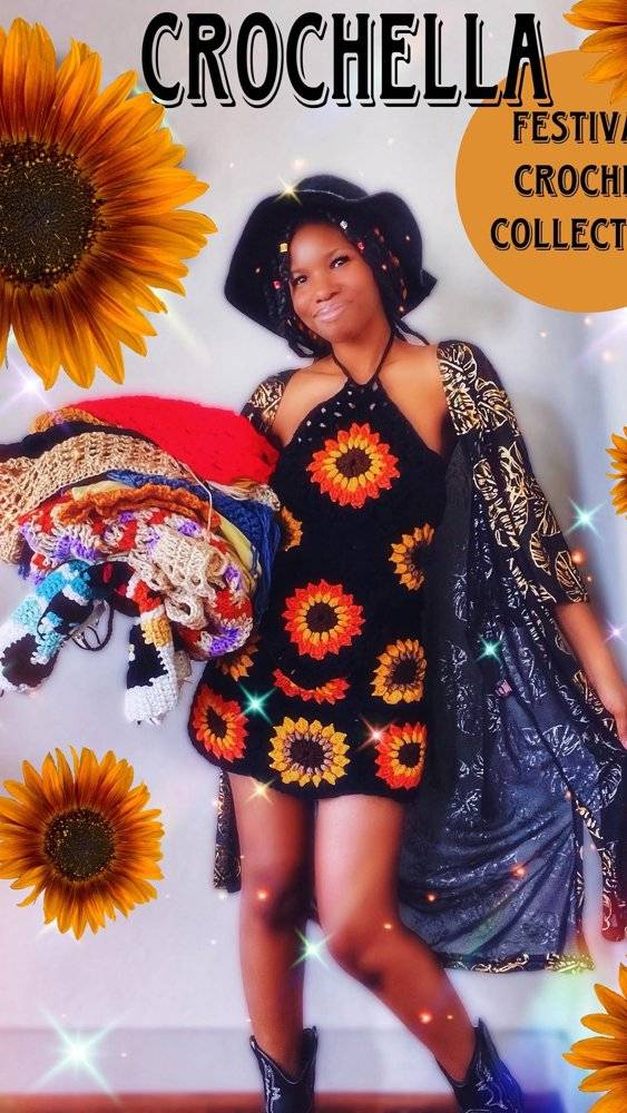 Sunflower Halter Dress & Festival Crochet Collection