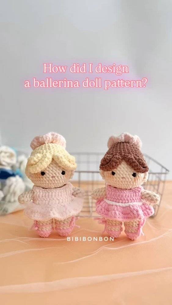 Sweet Amigurumi Ballerina Dolls