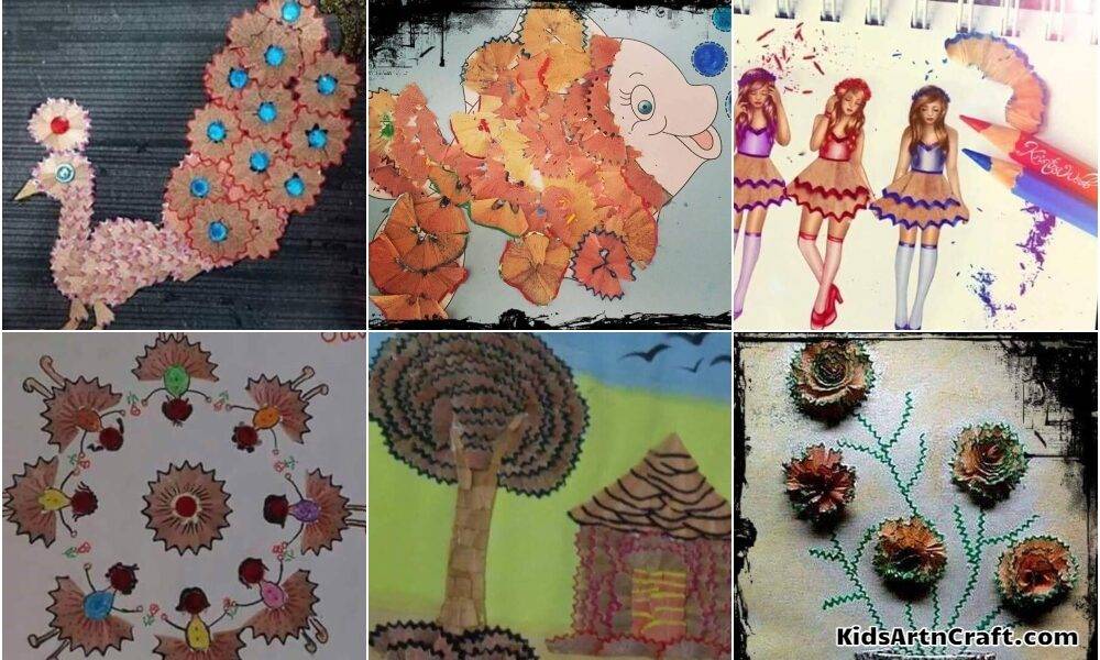 32 Pencil Shavings Crafts Image