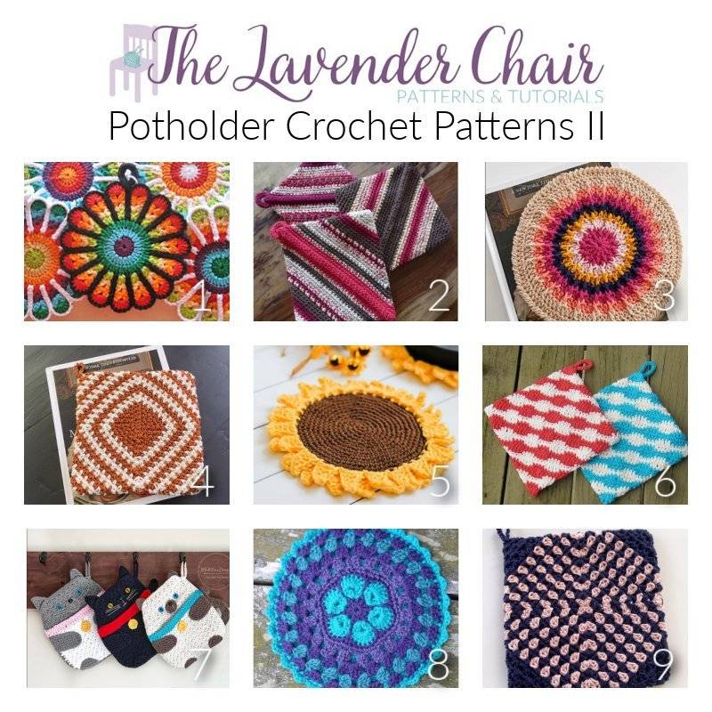 Variety of Crochet Potholder Patterns