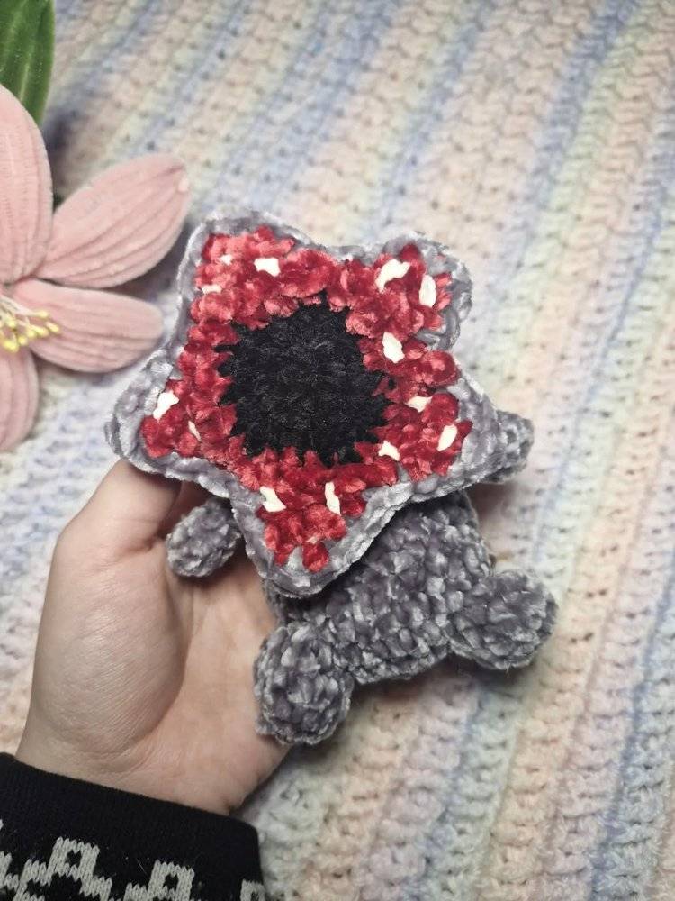 Velvety Demogorgon Fidget Buddy Crochet Pattern
