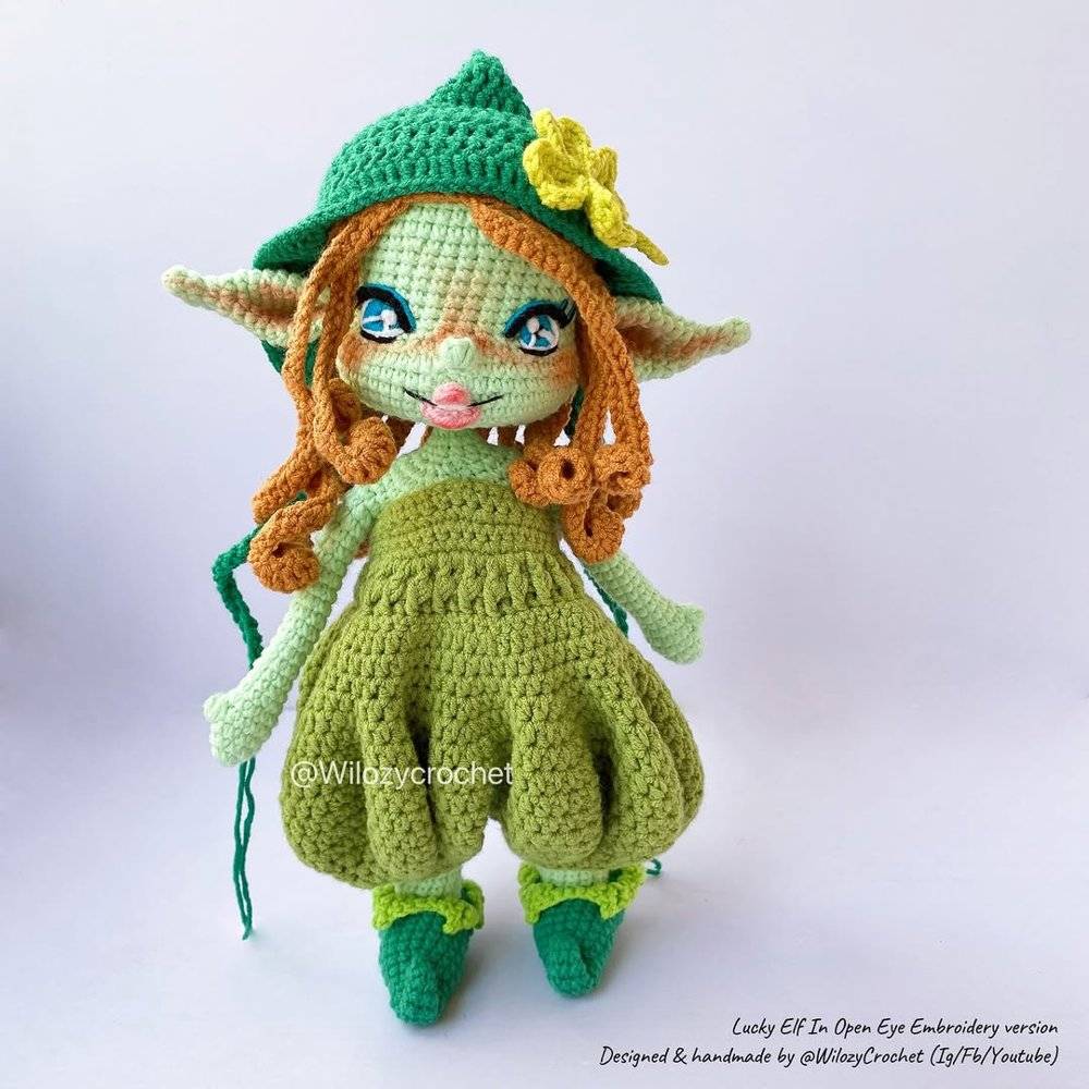 Whimsical Crochet Elf Doll Pattern