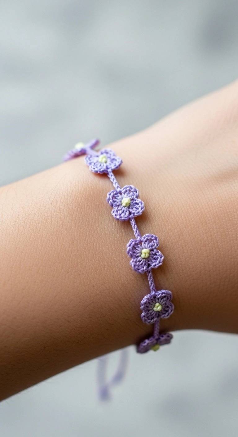 17 Seed Bead Crochet Bracelet Patterns Image